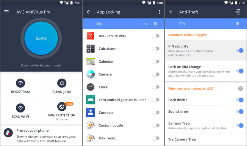 AVG AntiVirus for Android