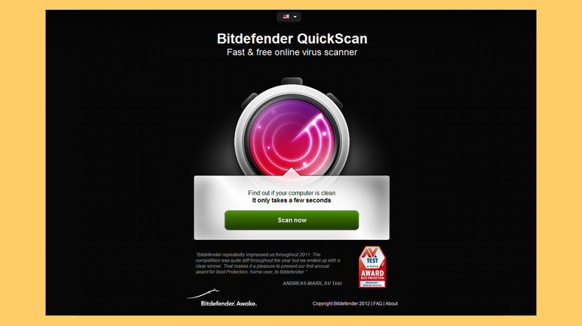 BitDefender Quick Scan