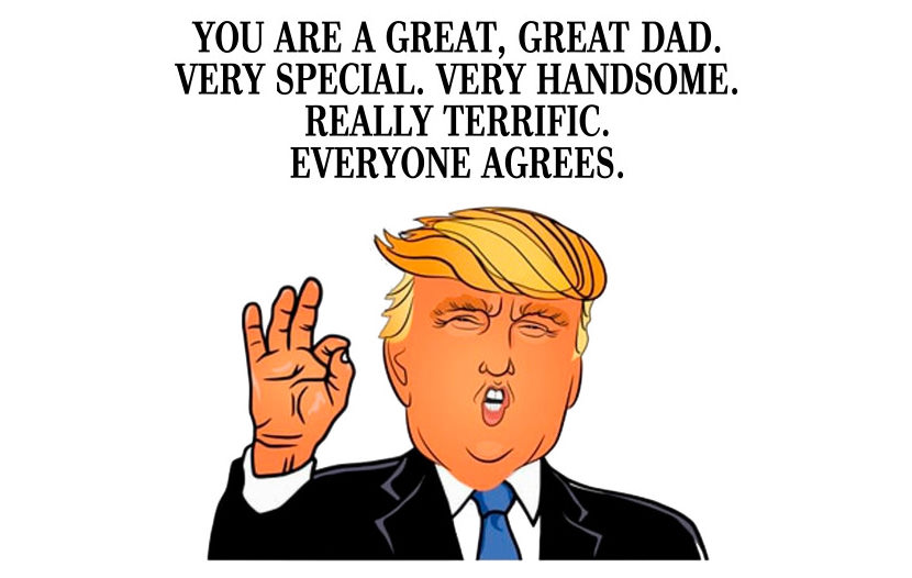 Donald Trump Fatherhood Father's Day