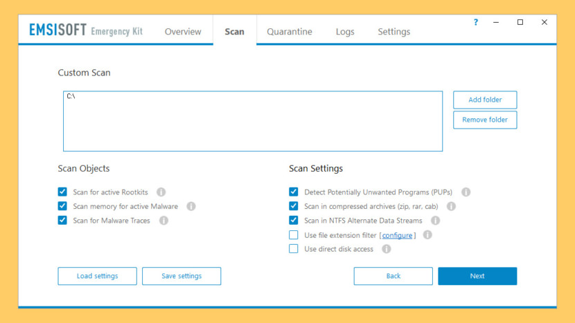 Emsisoft Emergency Kit