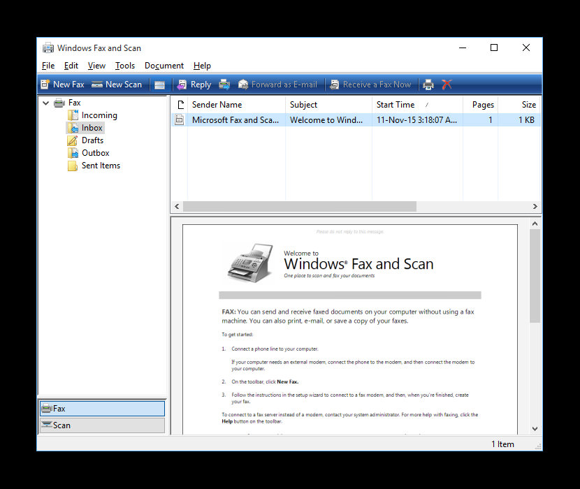 Send & Receive Faxes via Microsoft Windows 10 Fax And Scan