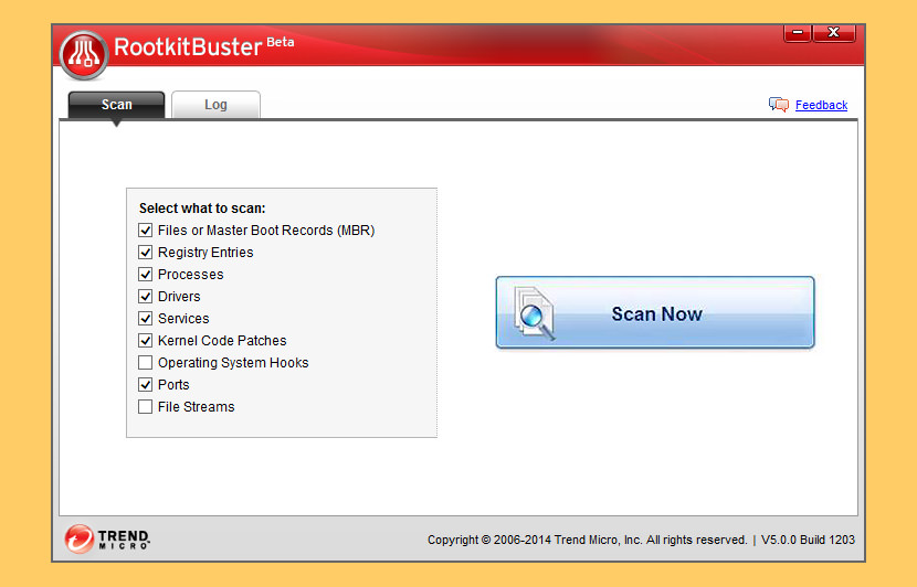 Trend Micro RootkitBuster remover
