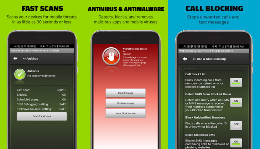 Webroot SecureAnywhere Mobile