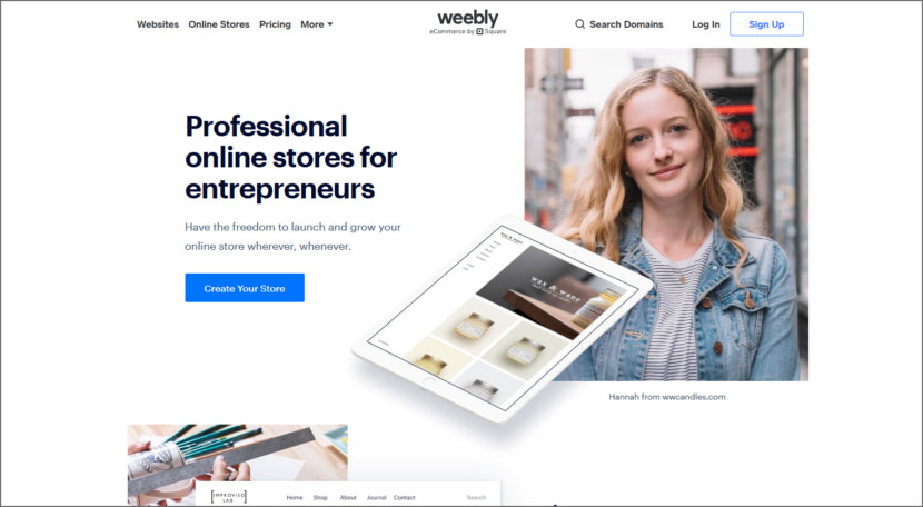 Weebly eCommerce