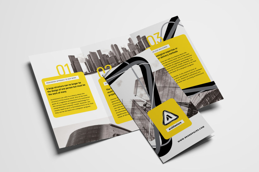 Modern Trifold Brochure Template