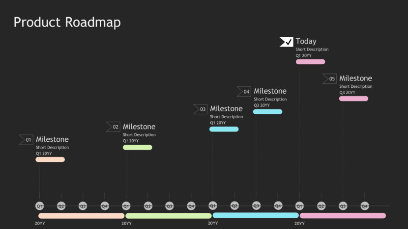 Screenshot of free gantt chart and project timeline template in powerpoint, microsoft excel, and google sheets format