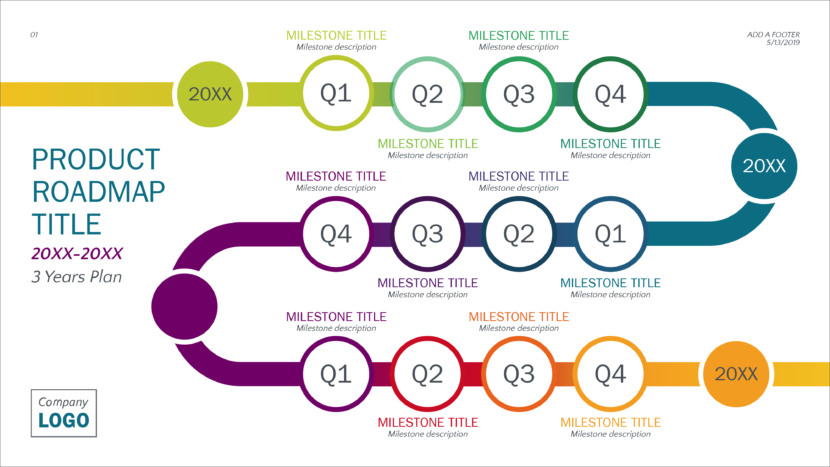 Screenshot of free gantt chart and project timeline template in powerpoint, microsoft excel, and google sheets format