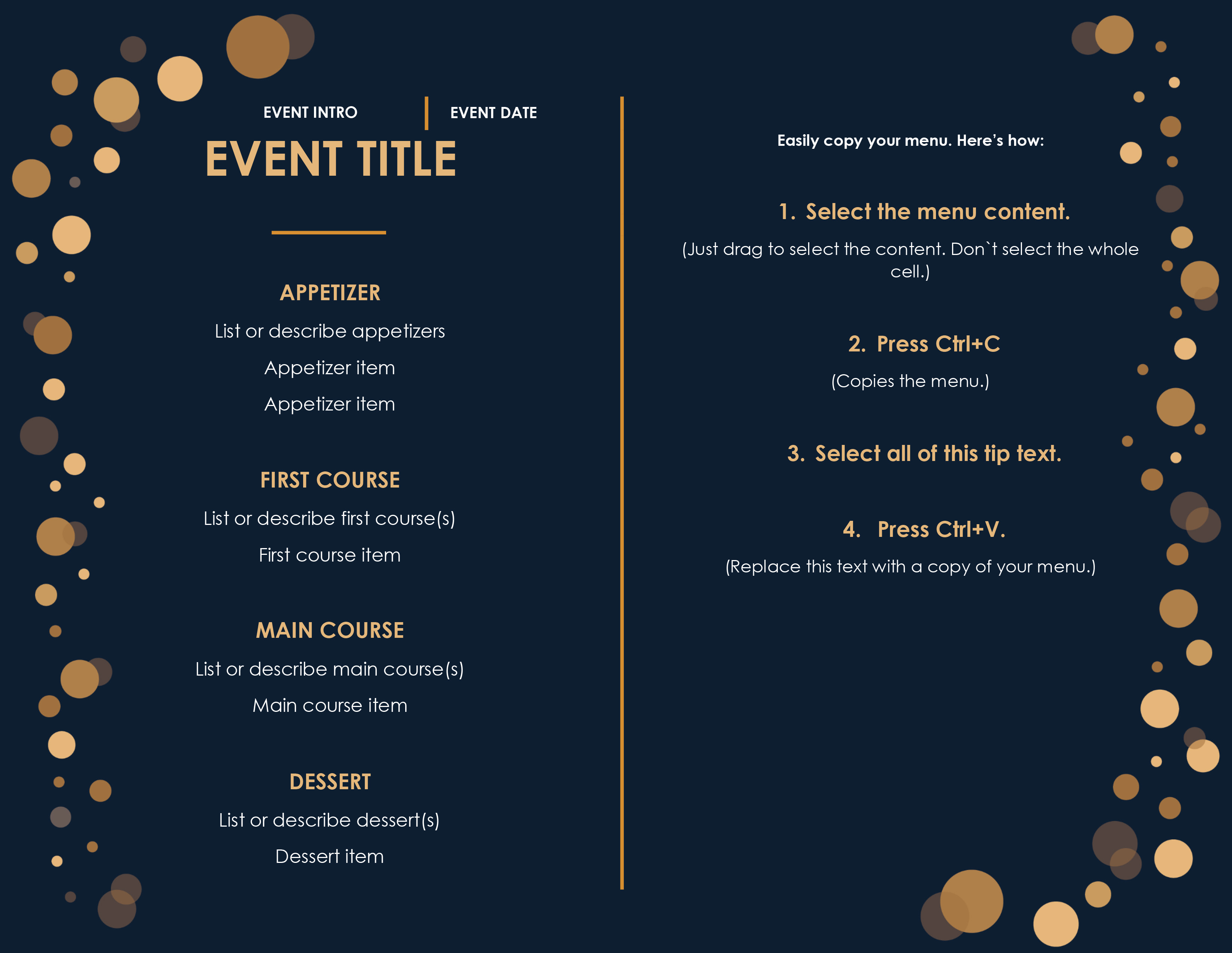 free-menu-template-google-docs-of-menu-template-google-docs-restaurant-free-dinner-food-list