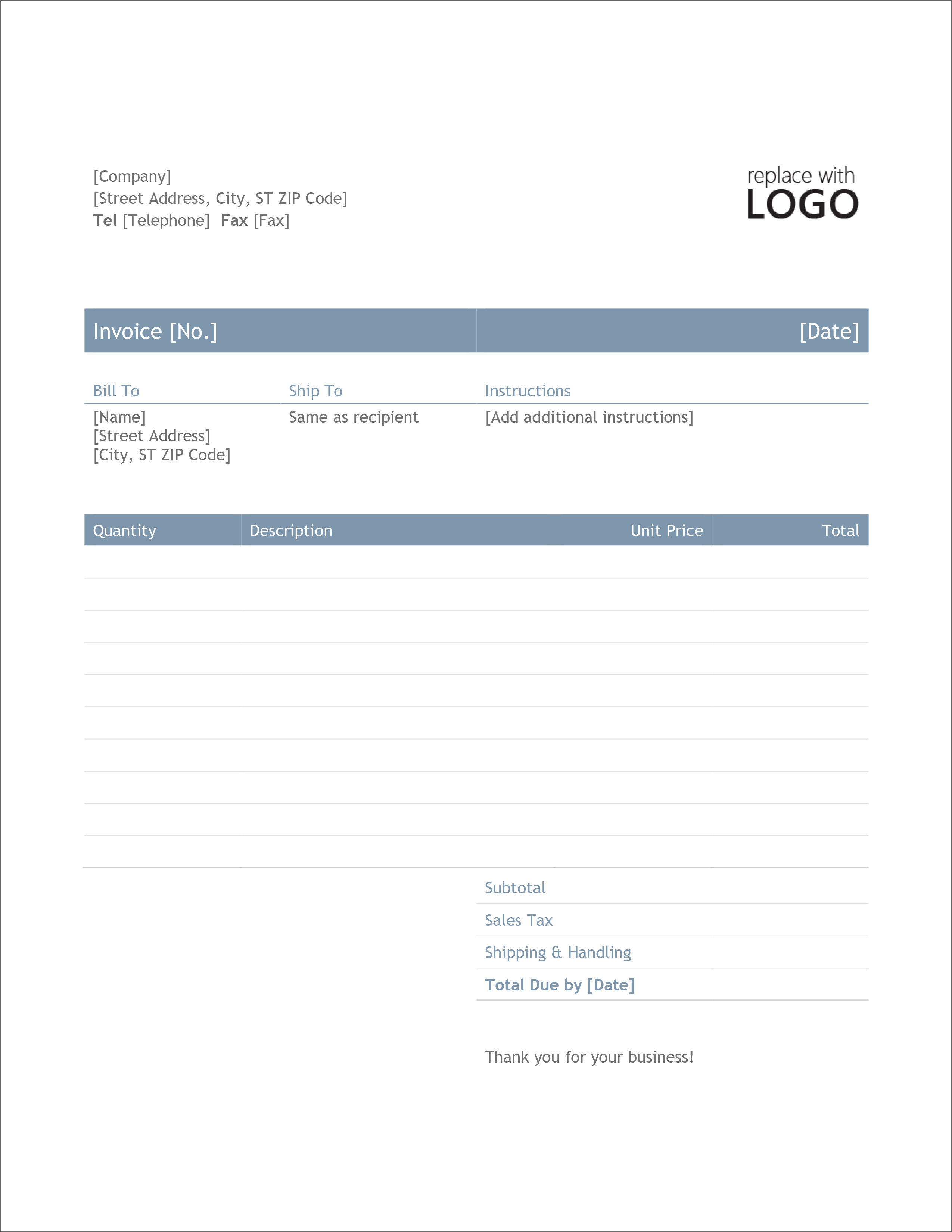 32 free invoice templates in microsoft excel and docx formats invoice office
