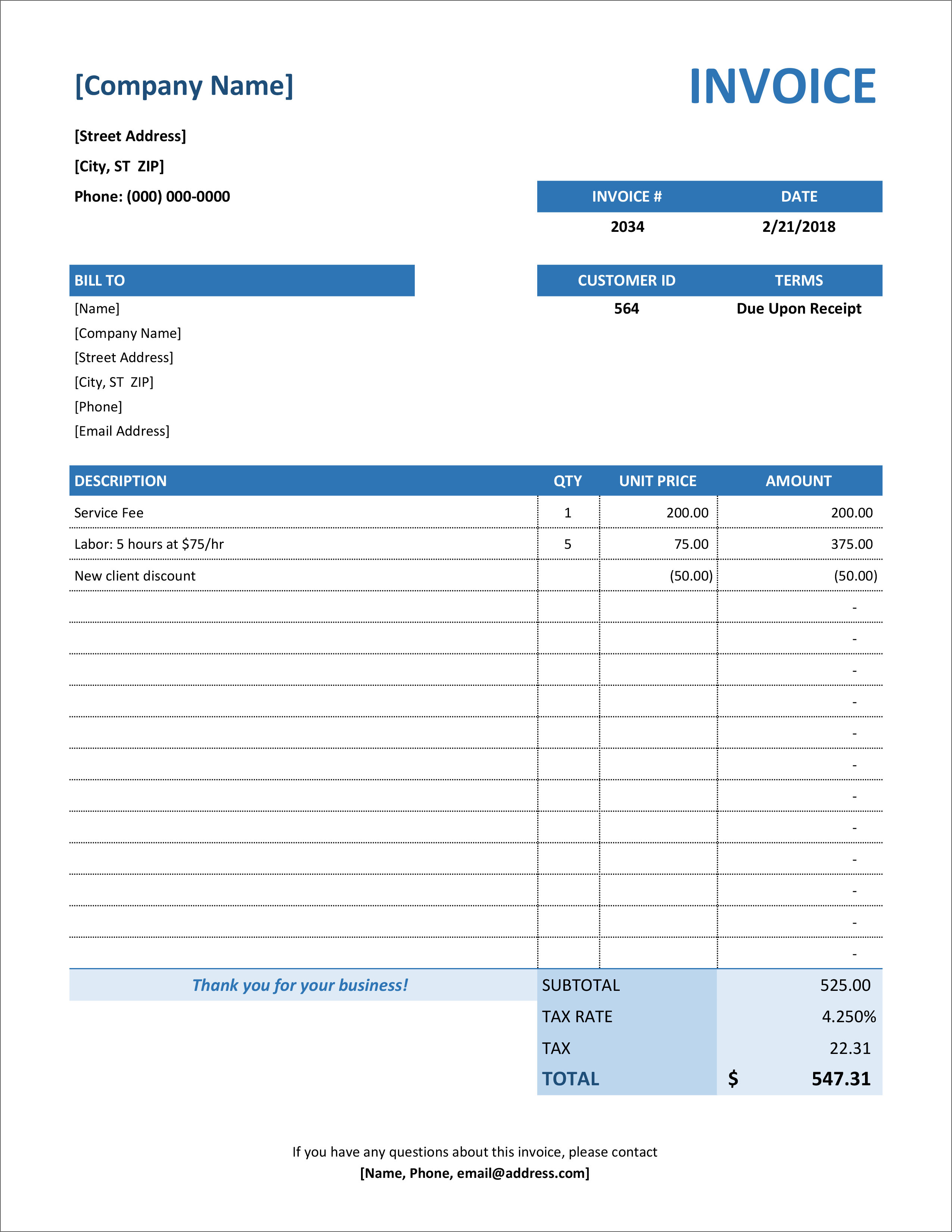 32 free invoice templates in microsoft excel and docx formats invoice excel download