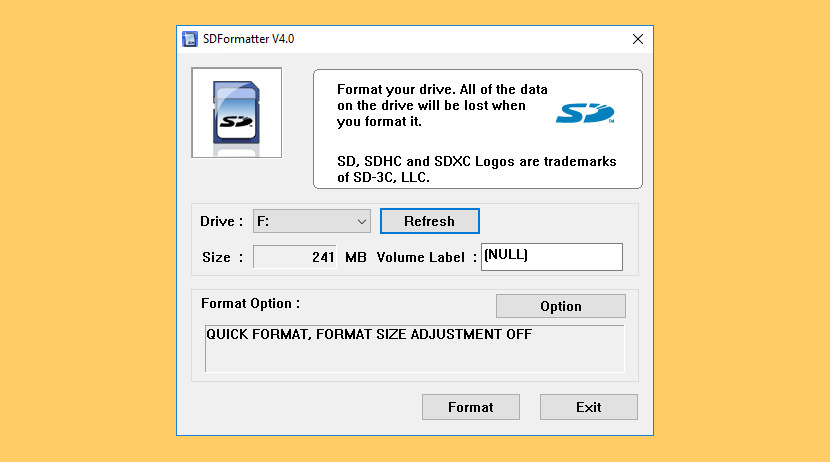 Formatter silicon power v 3.7 0.0. SD Memory Card Formatter. USB format Tool. Форматы USB.