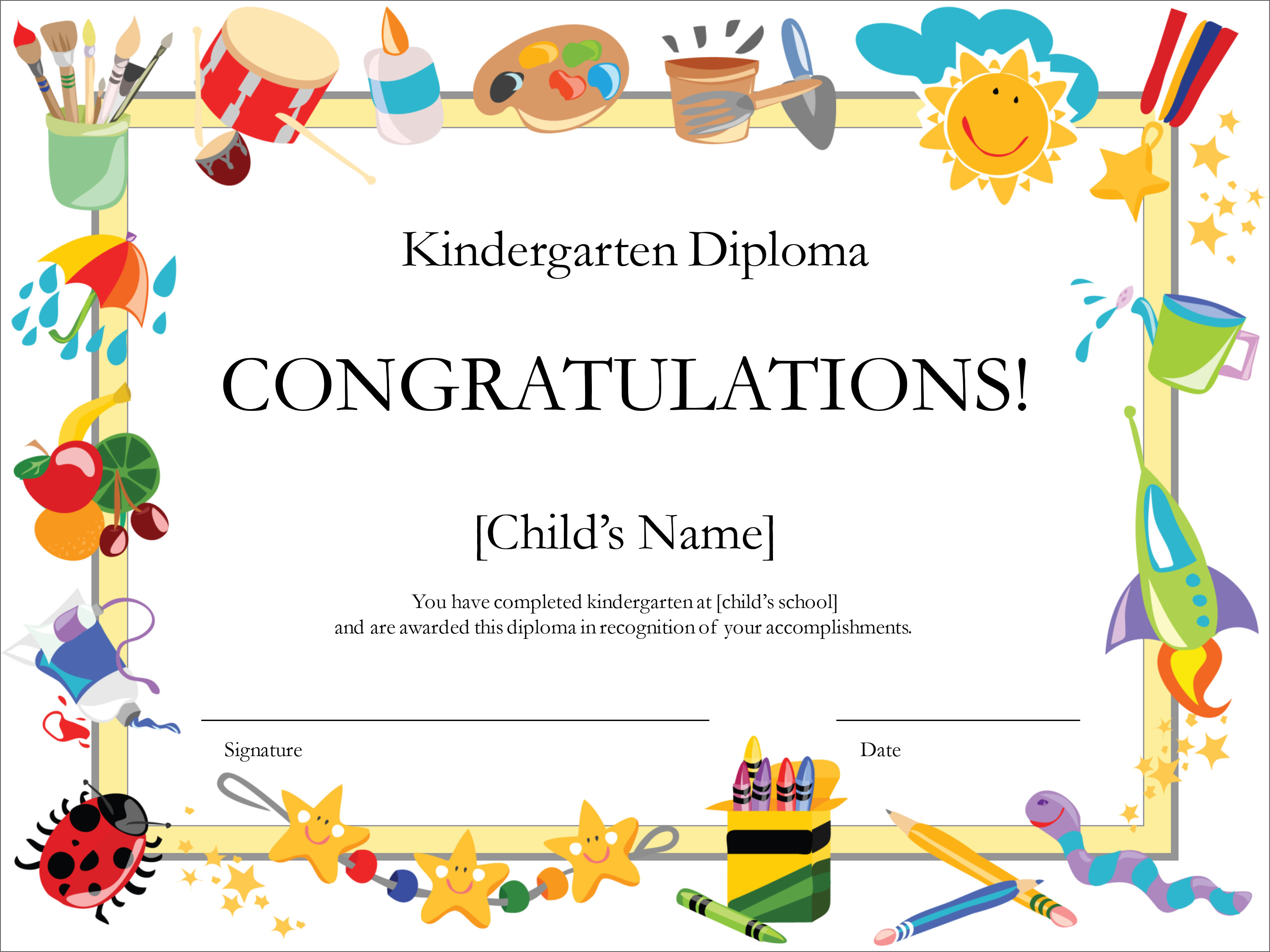 Editable Certificate Of Completion Template Free Download Word