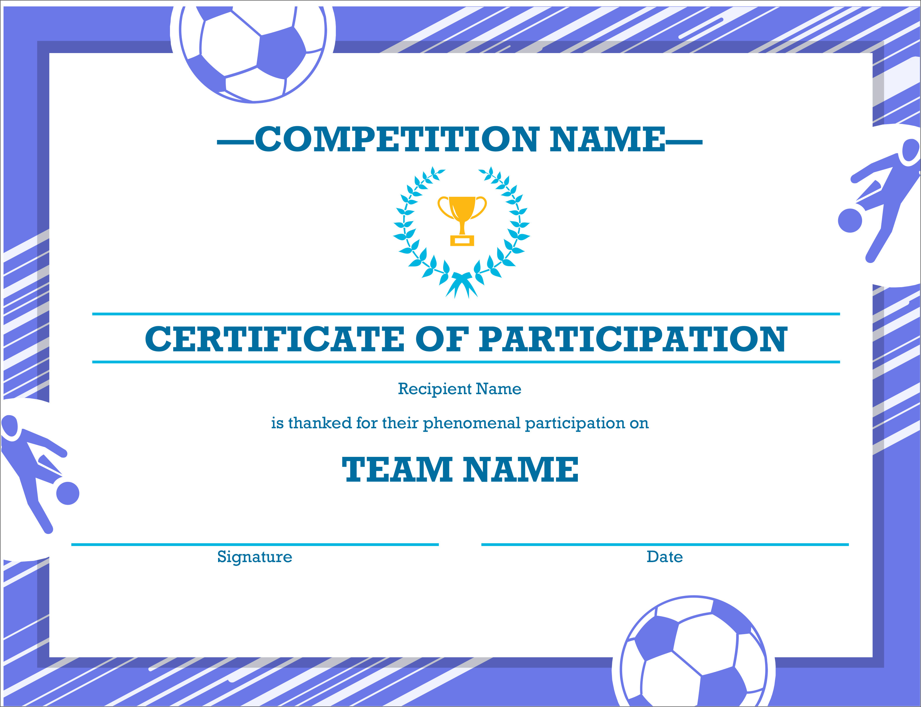 21 Free Creative Blank Certificate Templates In PSD Photoshop