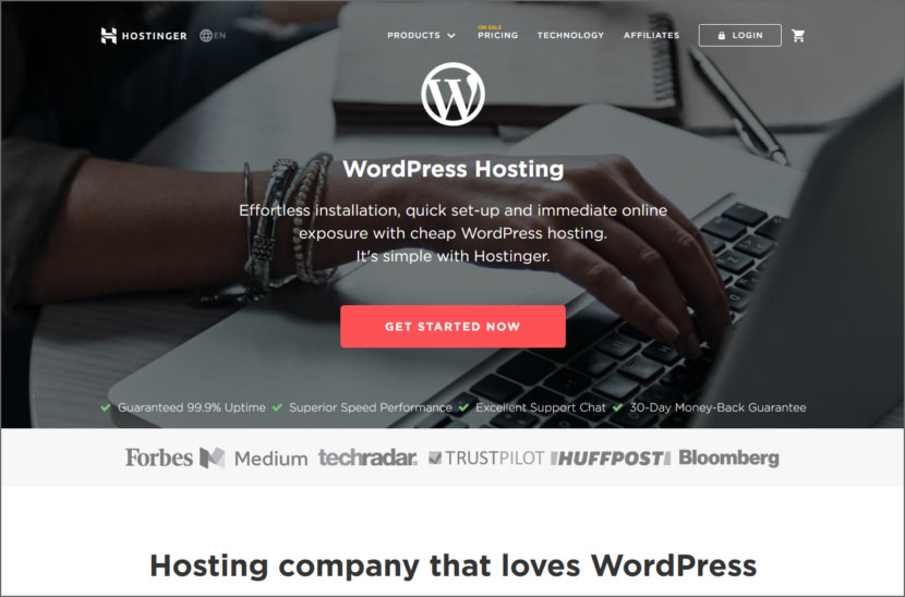 Hostinger WordPress Hosting