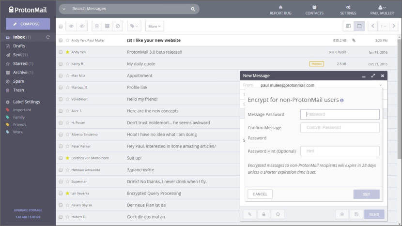 ProtonMail Business Enterprise Email Provider For Business