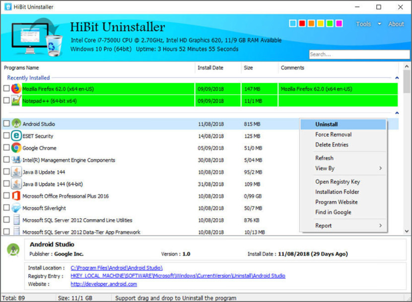 HiBit Uninstaller