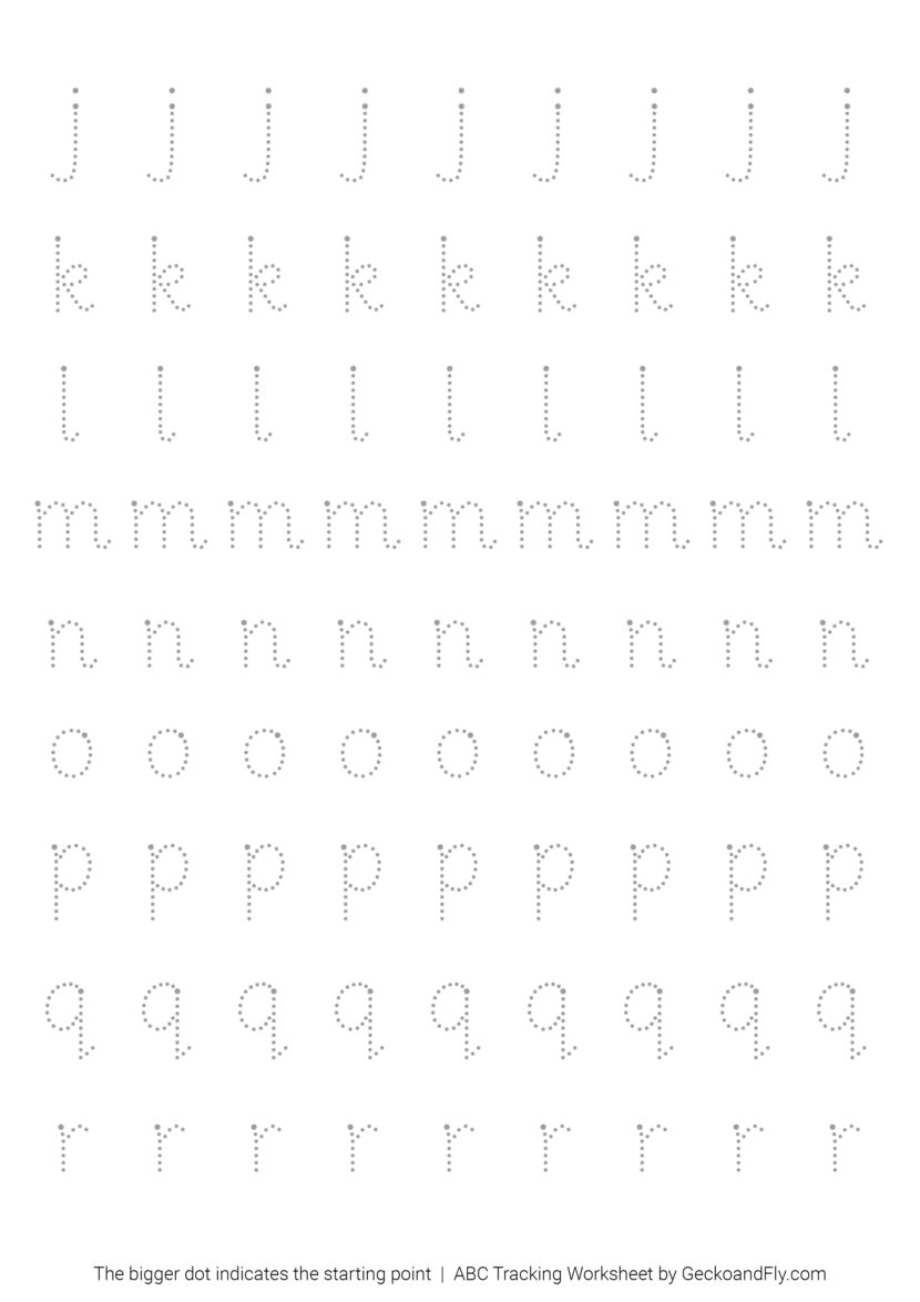 Screenshot of minimalist ABC flashcards for toddlers in smartphone format