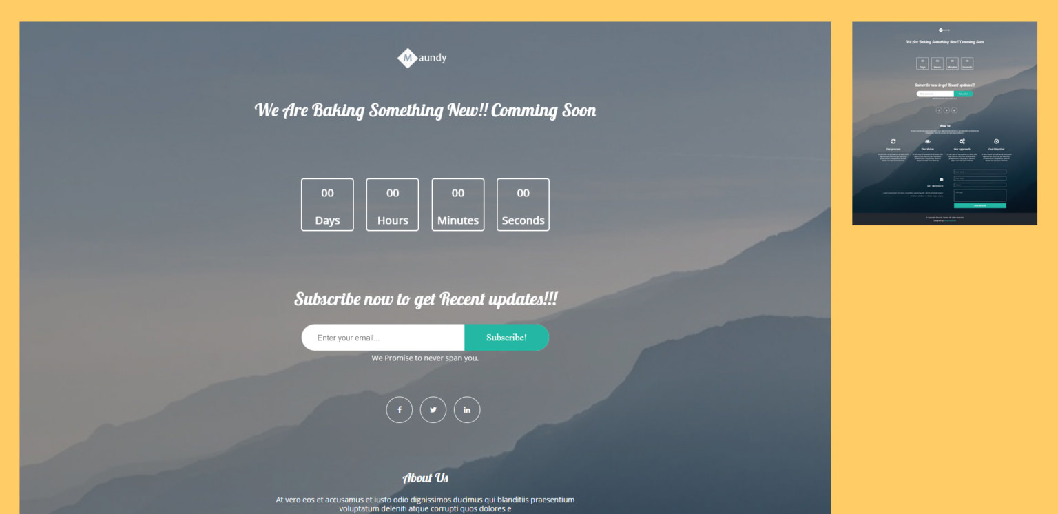 50 Free Best Landing Page Templates - App, eCommerce, Education, Coming ...