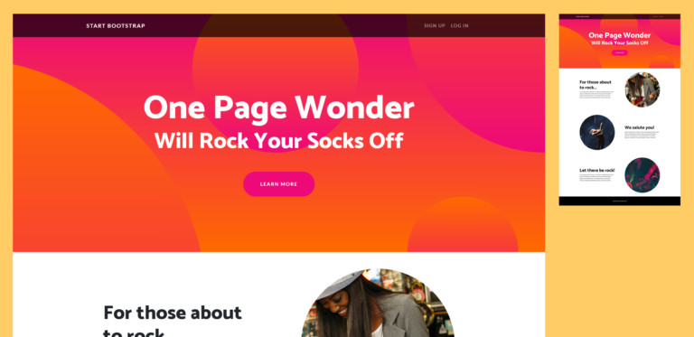 50 Free Best Landing Page Templates - App, eCommerce, Education, Coming ...