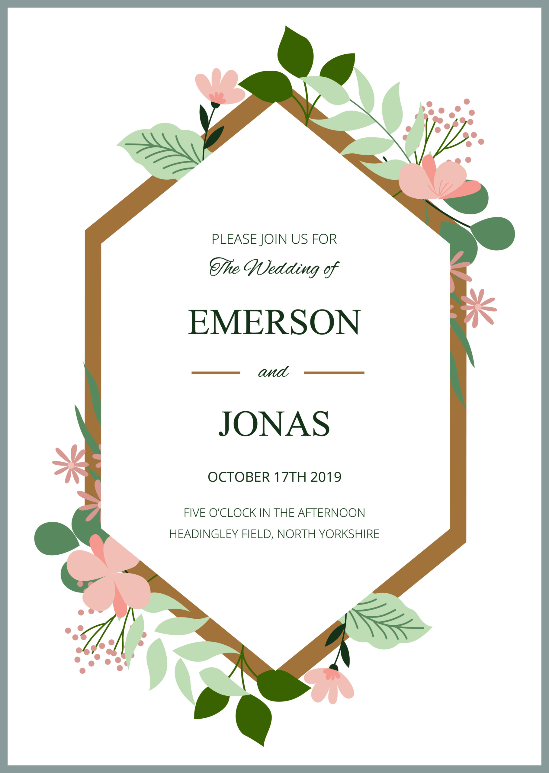 Free Wedding Invitation Printables