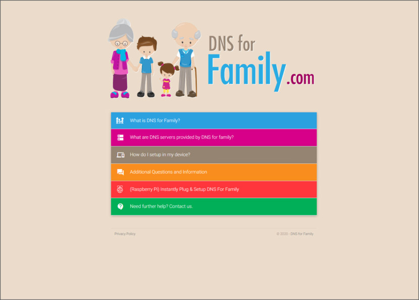 DNS for Family