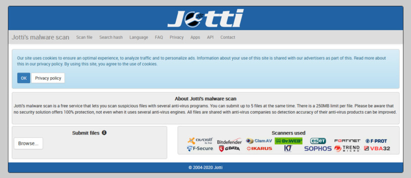Jotti's Malware Scan