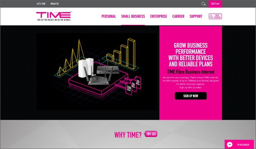 TIME Fibre Business Broadband