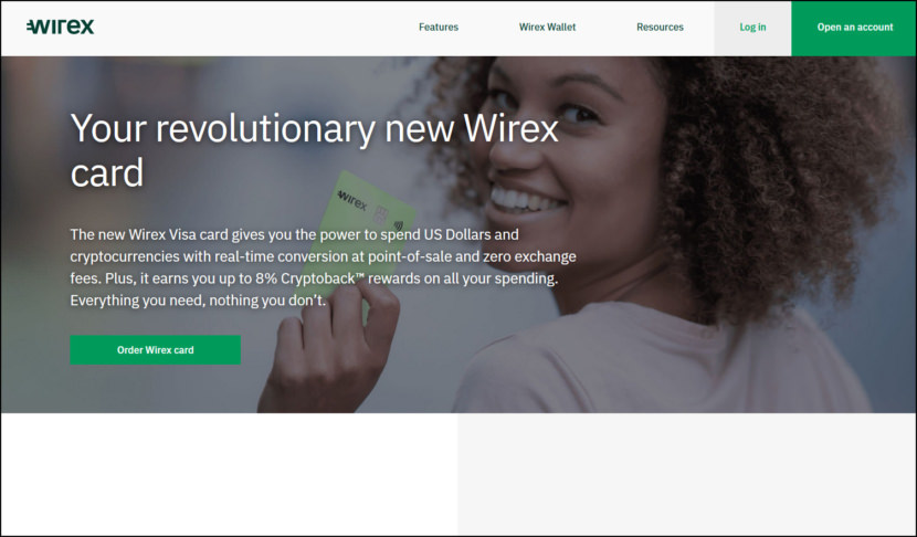 Wirex Visa card