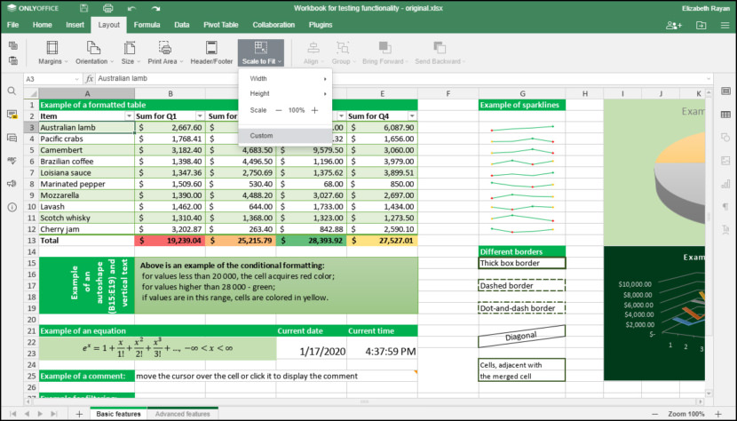 OnlyOffice Spreadsheet Editor