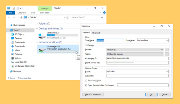 4 Free Tools To Mounts S3 & Cloud Storage As Virtual Drive