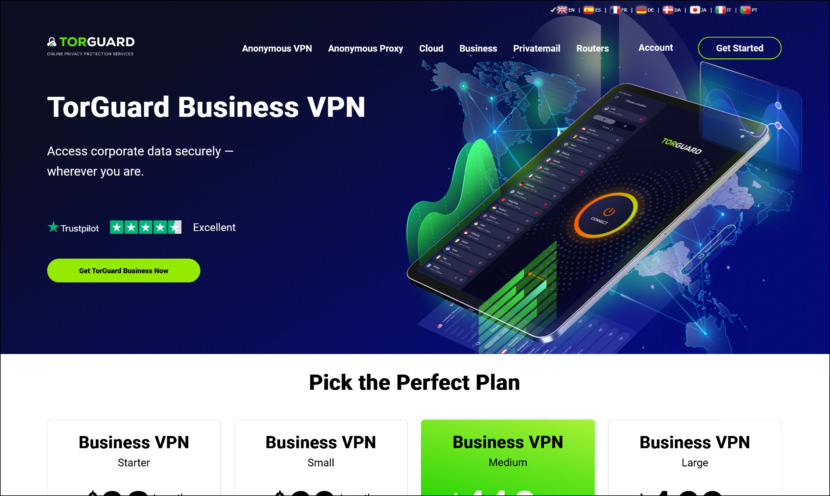 TorGuard Business VPN