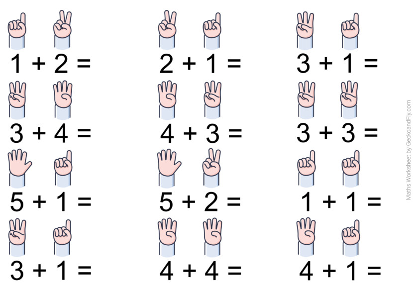 Free Addition & Subtraction Math Worksheets