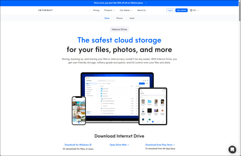 Internxt Drive