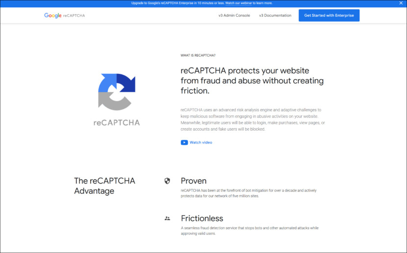 Google reCAPTCHA