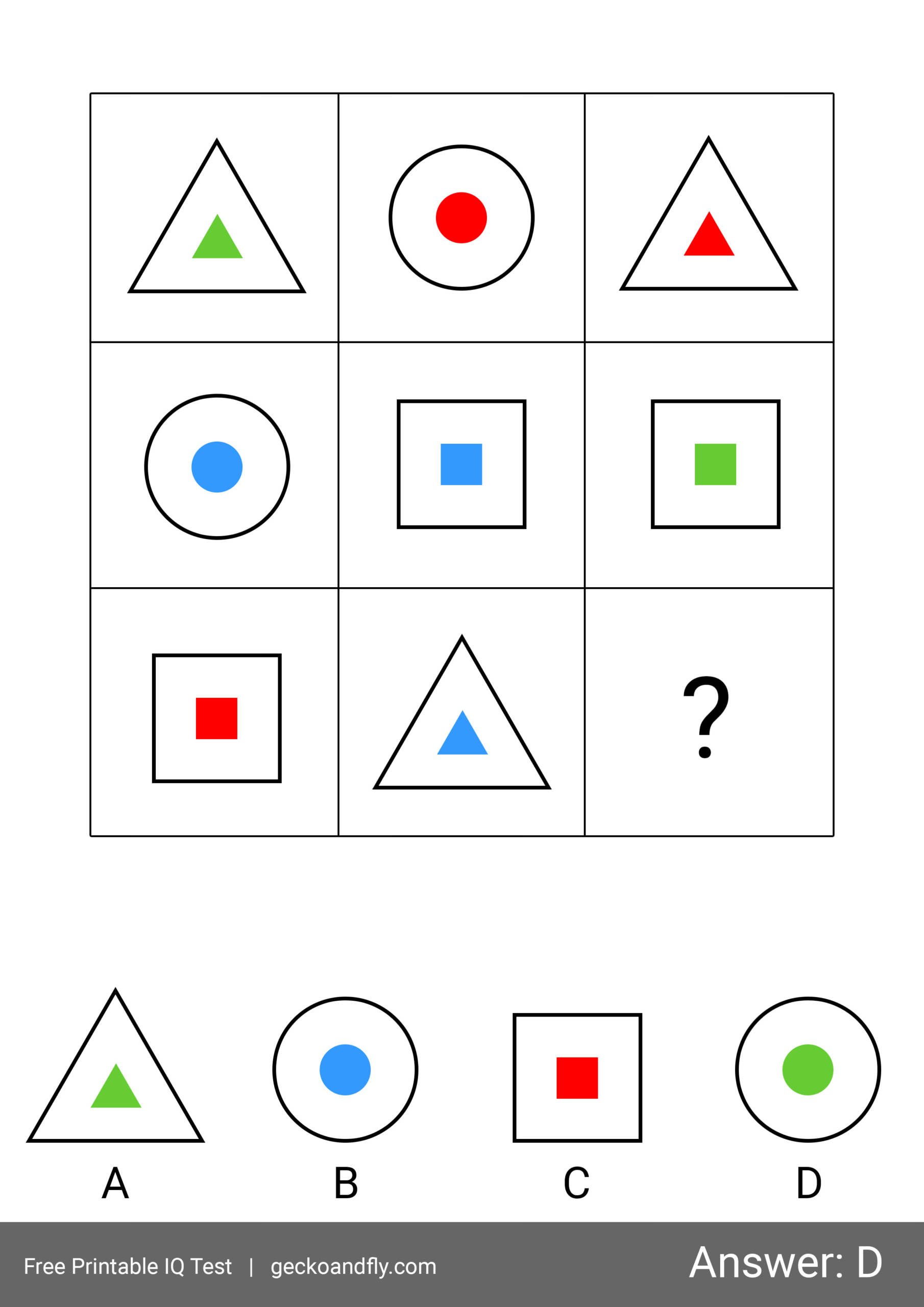 60 Free Printable Iq Test For Kids From 5 To 16 Years Old Part 1