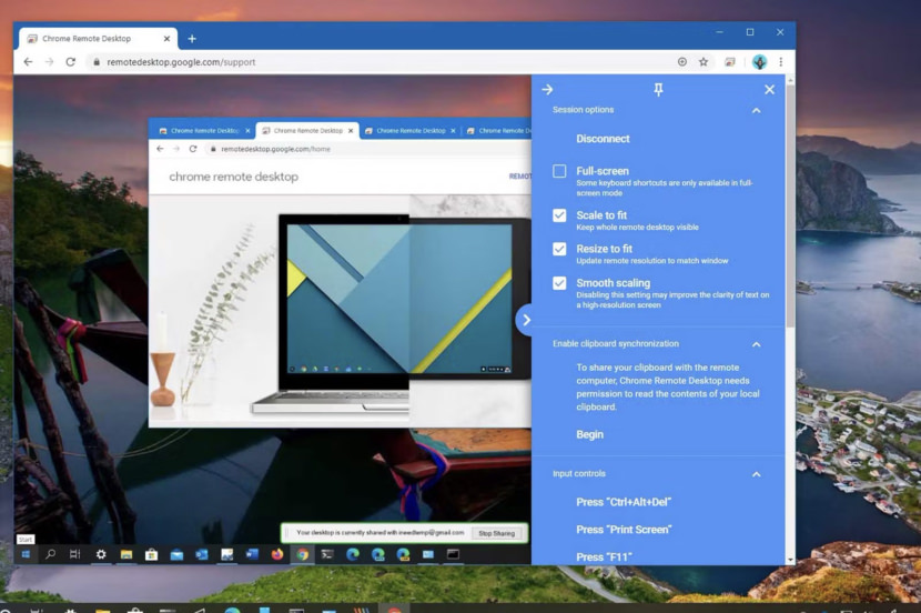 Chrome Remote Desktop