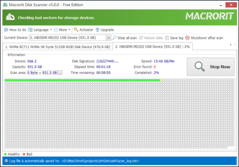 Macrorit Disk Scanner