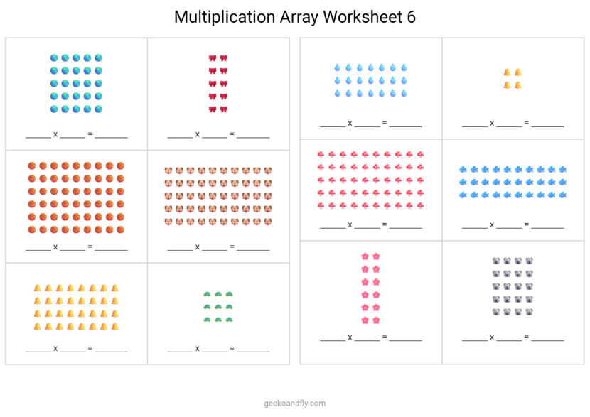 Printable Multiplication Worksheet