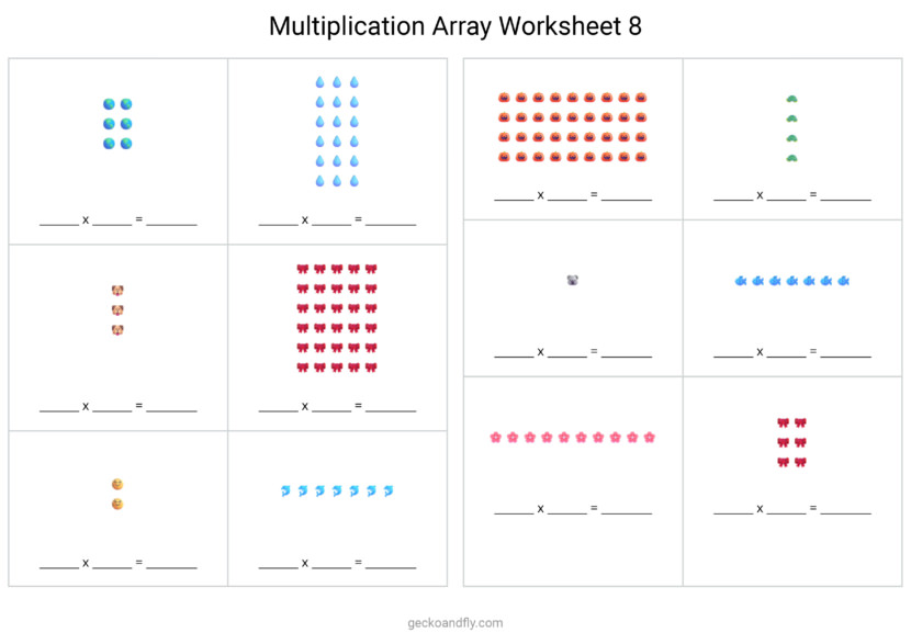 Printable Multiplication Worksheet
