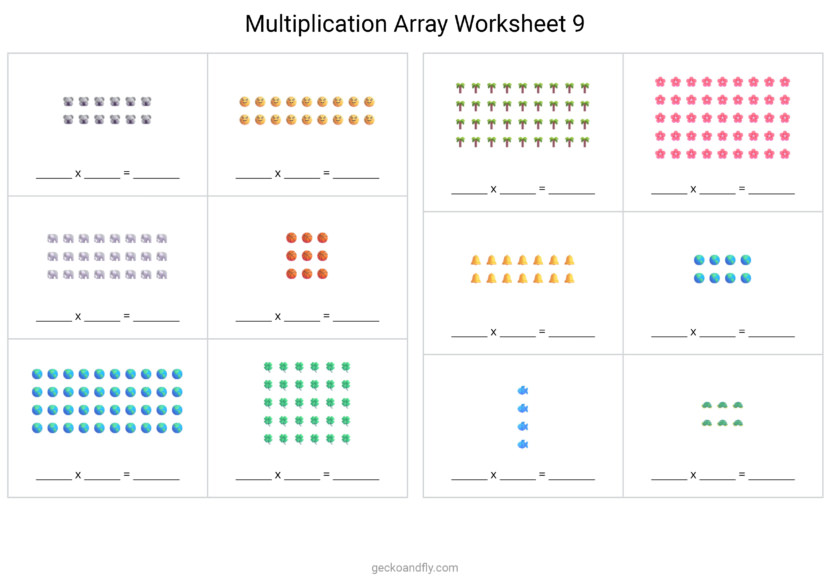Printable Multiplication Worksheet