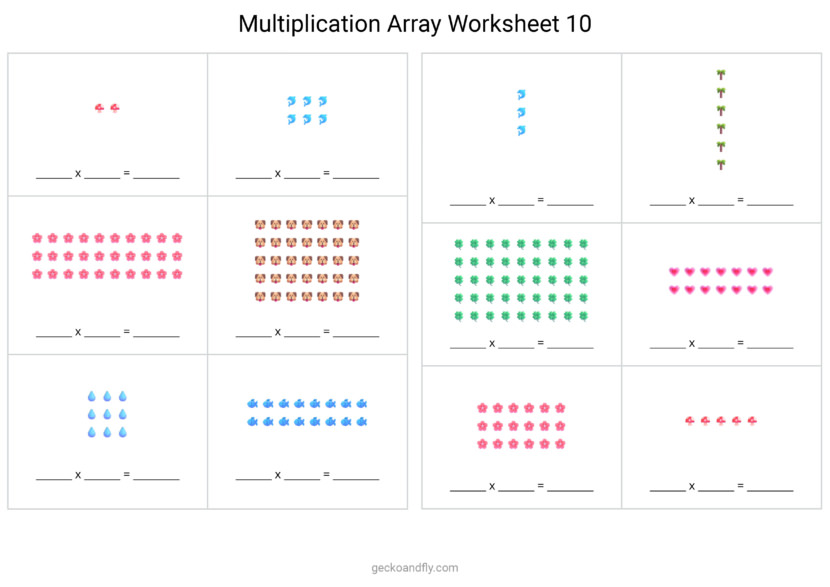 Printable Multiplication Worksheet