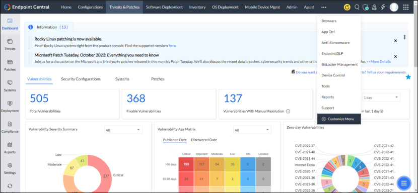 ManagedEngine Endpoint Central